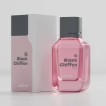 Stera black chiffon